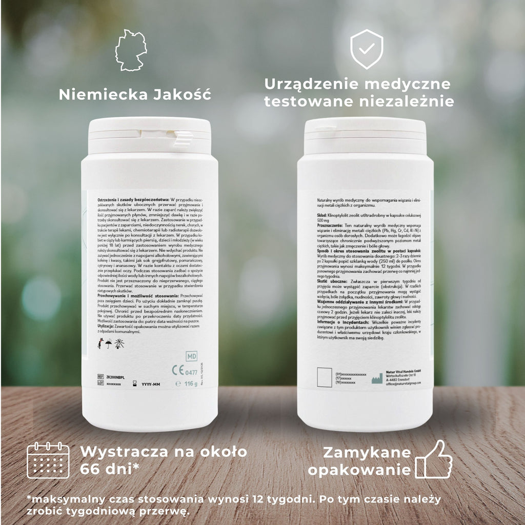 ZeolithMED kapsułki detoksykujące